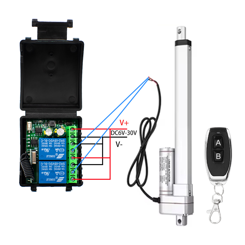 12V 24V 433Mhz RF actuator mot - 433Mhz Receiver Module recensie en prijs