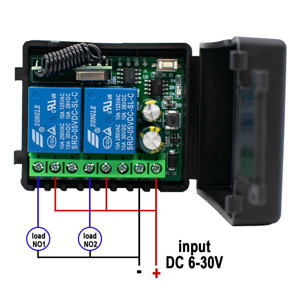 12V 24V 433Mhz RF actuator mot - 433Mhz Receiver Module recensie en prijs