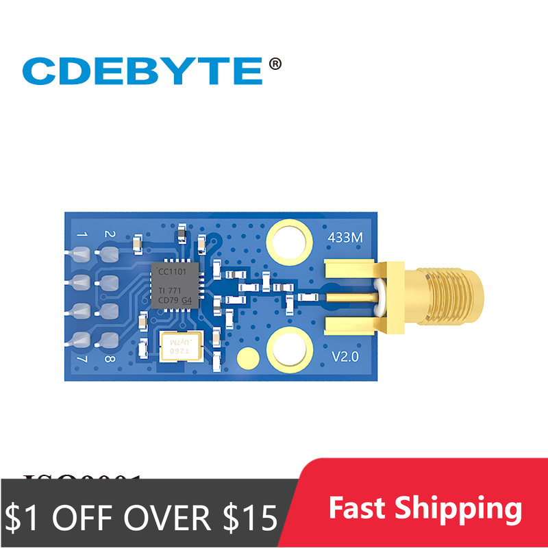 CC1101 Rf Module E07-M1101D-SM - 433Mhz Receiver Module recensie en prijs